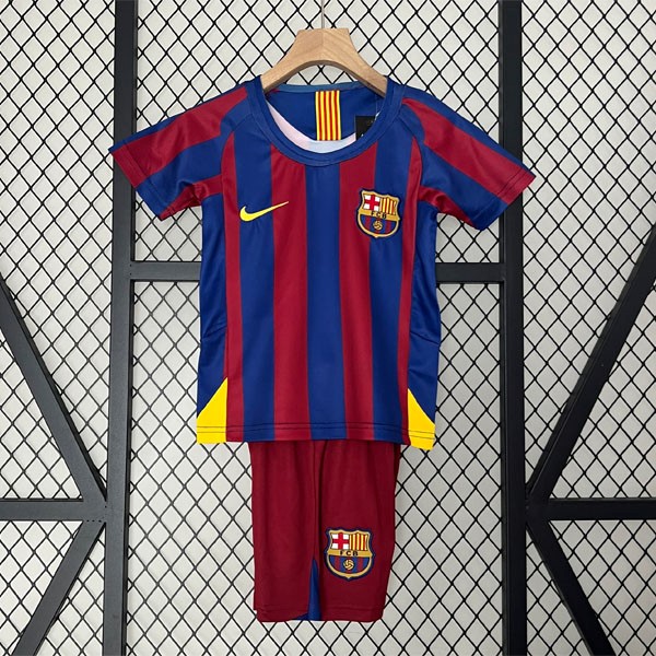 Camiseta Barcelona Primera Retro Niño 2005 2006